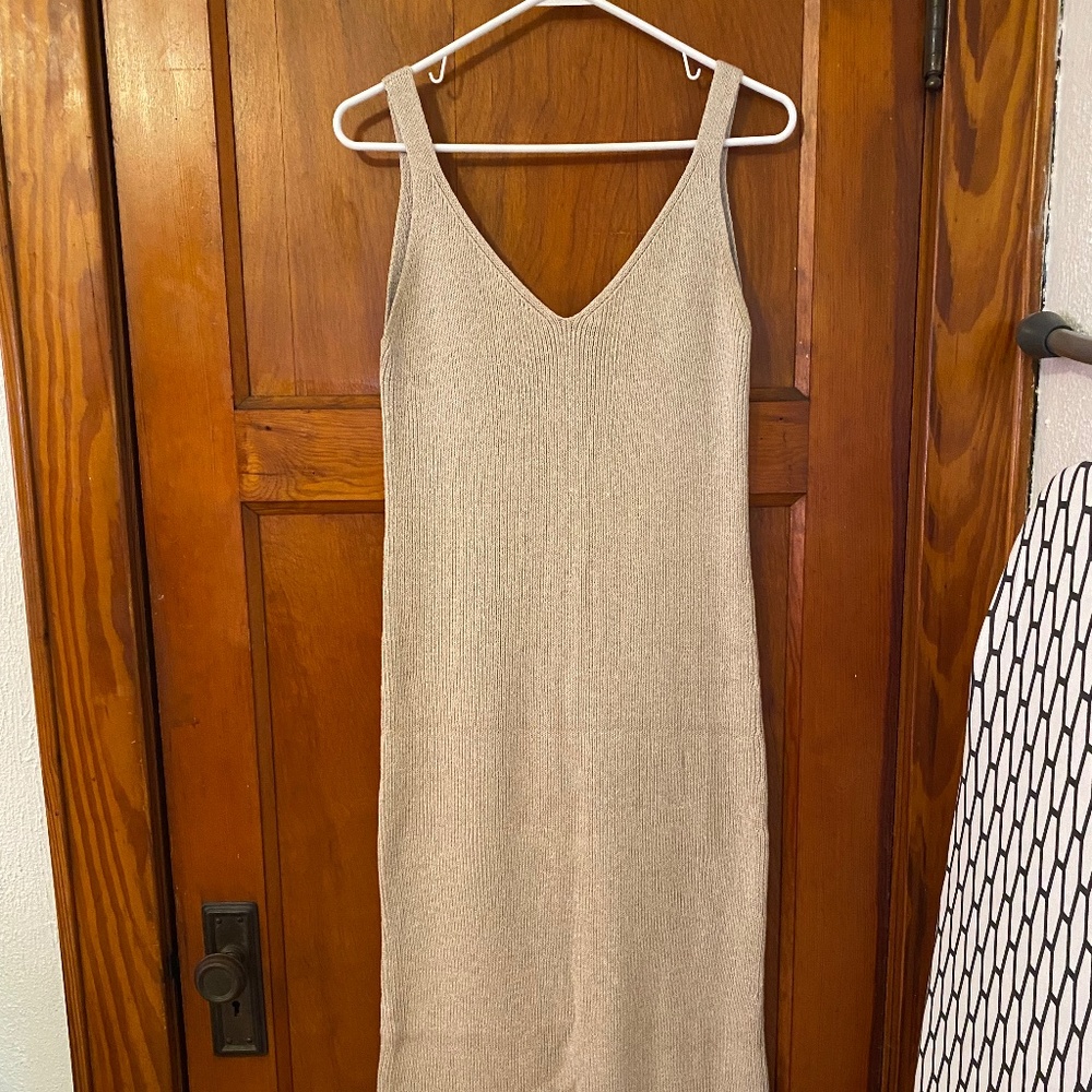 Alex Mill cara dress in oatmeal